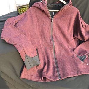 REI Women’s zip front hoodie size XL